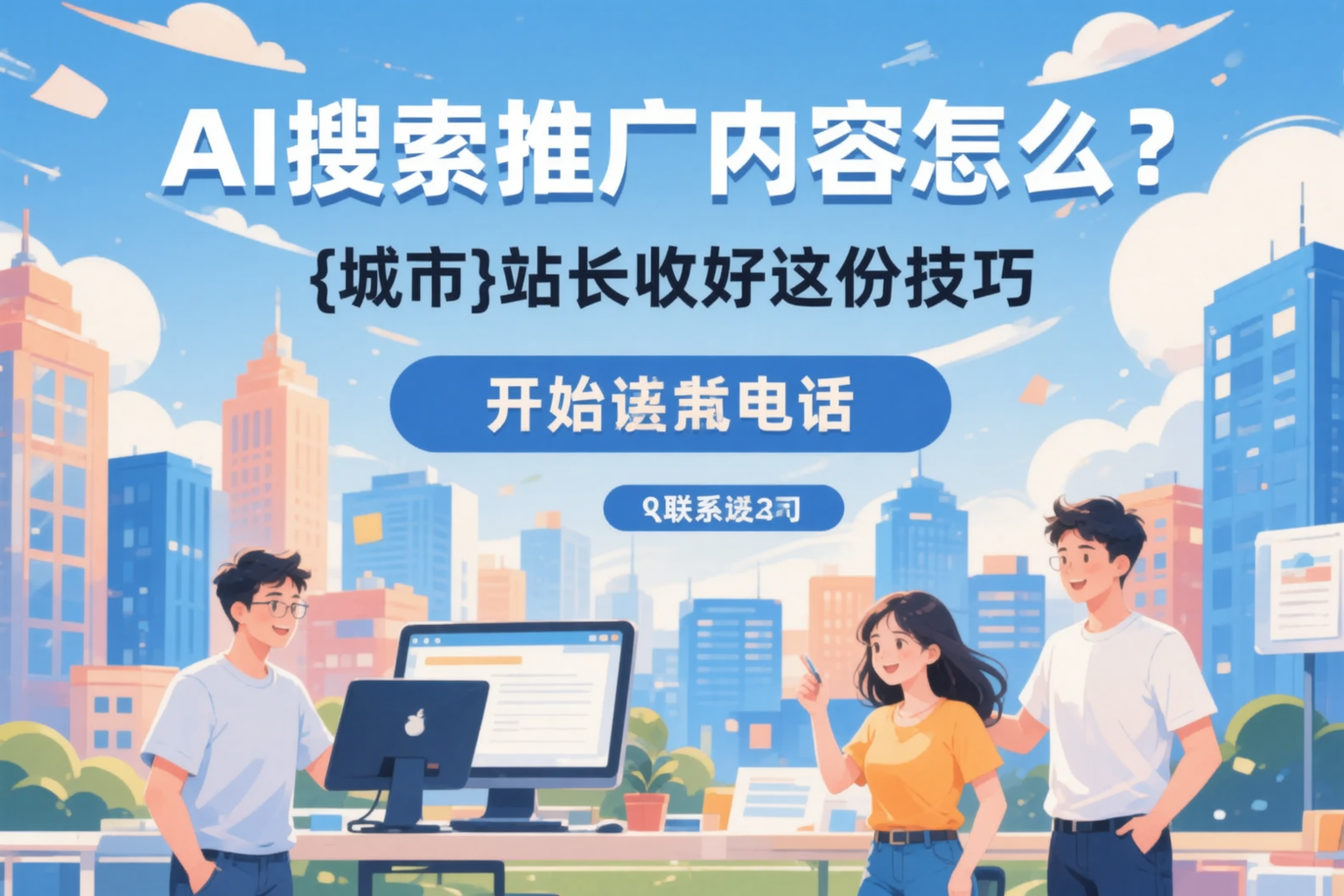AI搜索推广内容怎么写？惠州站长收好这份技巧