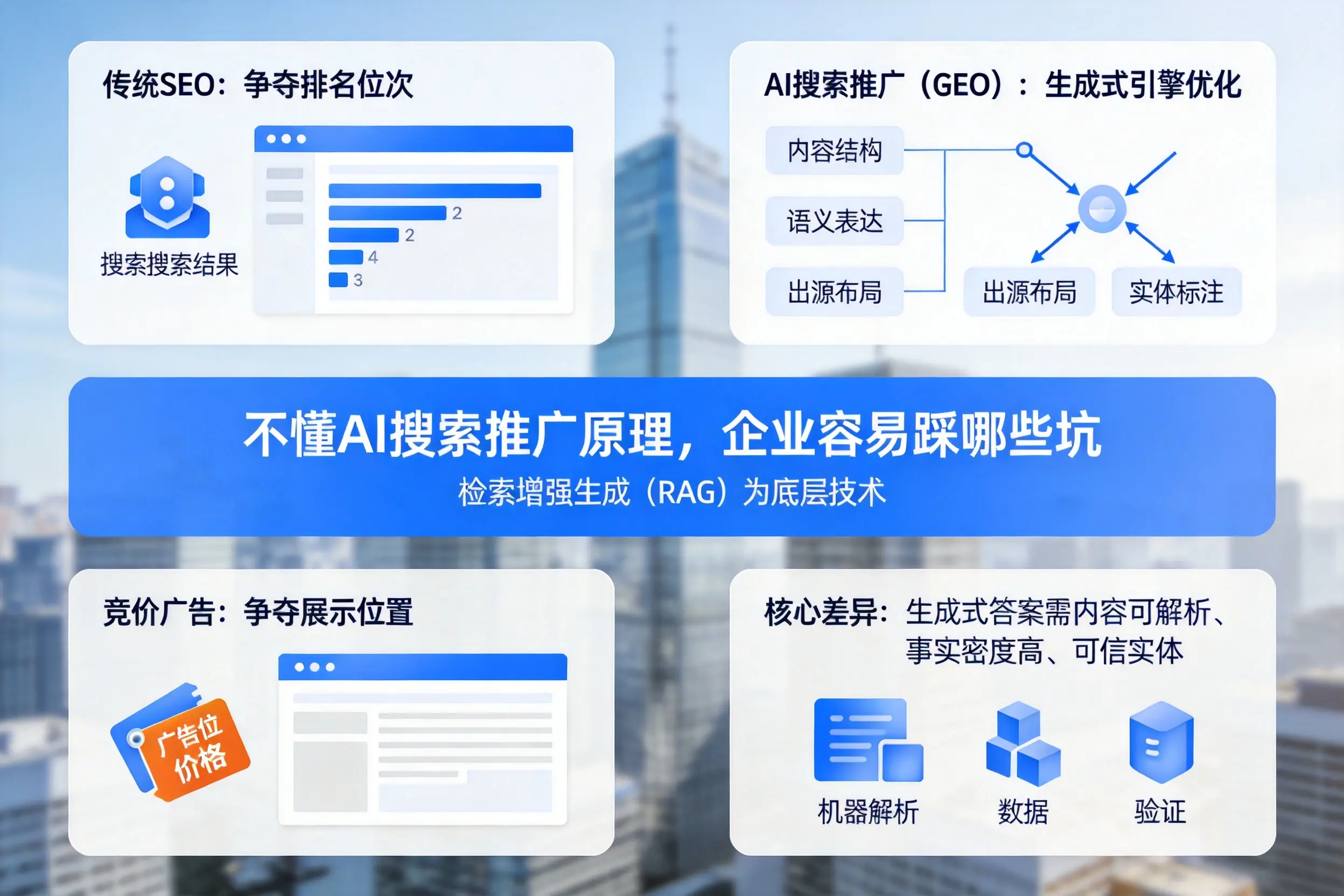 不懂AI搜索推广原理，惠州企业容易踩哪些坑