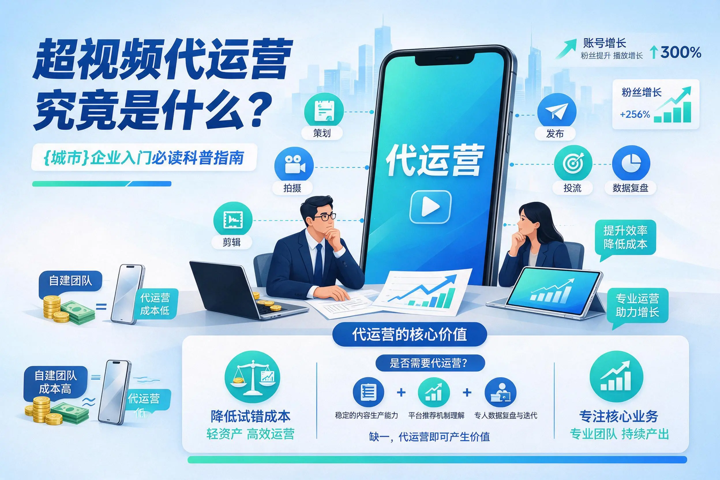 短视频代运营究竟是什么？惠州企业入门必读科普指南