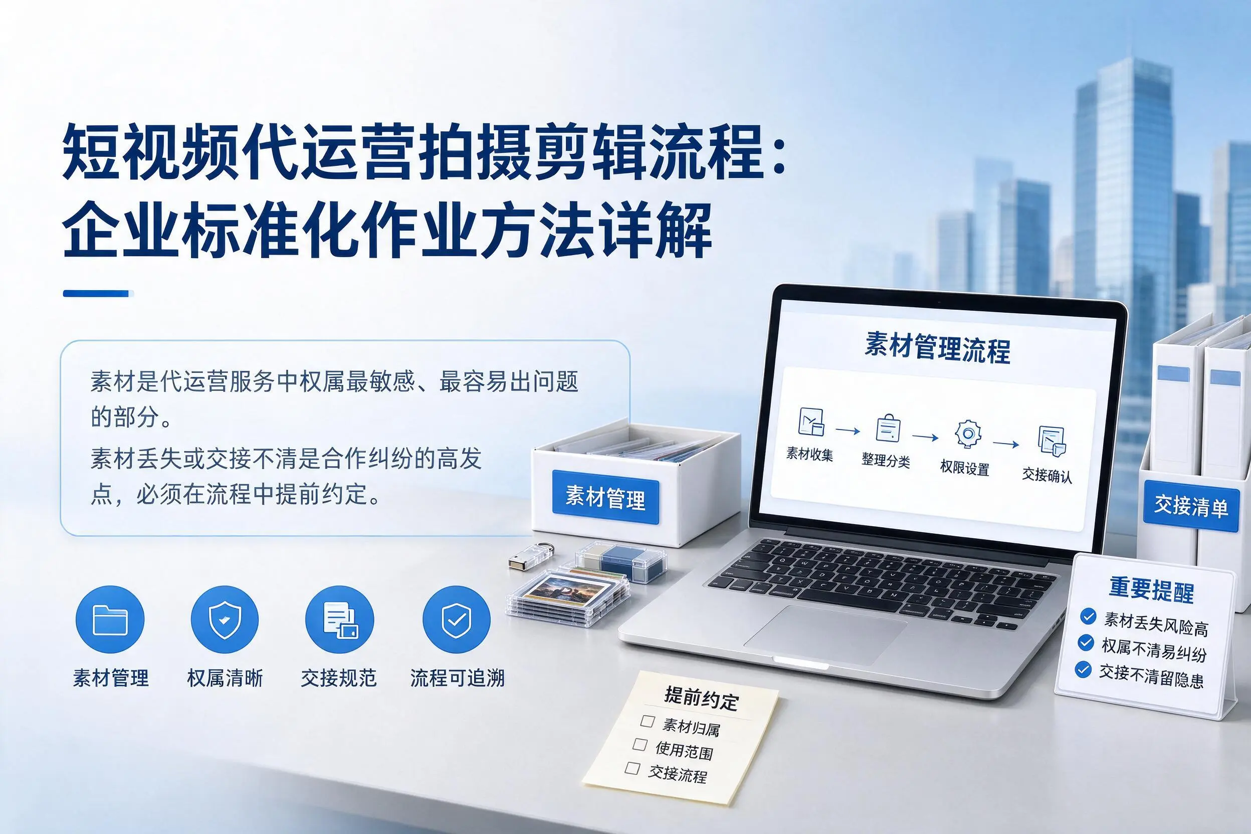 短视频代运营拍摄剪辑流程:惠州企业标准化作业方法详解