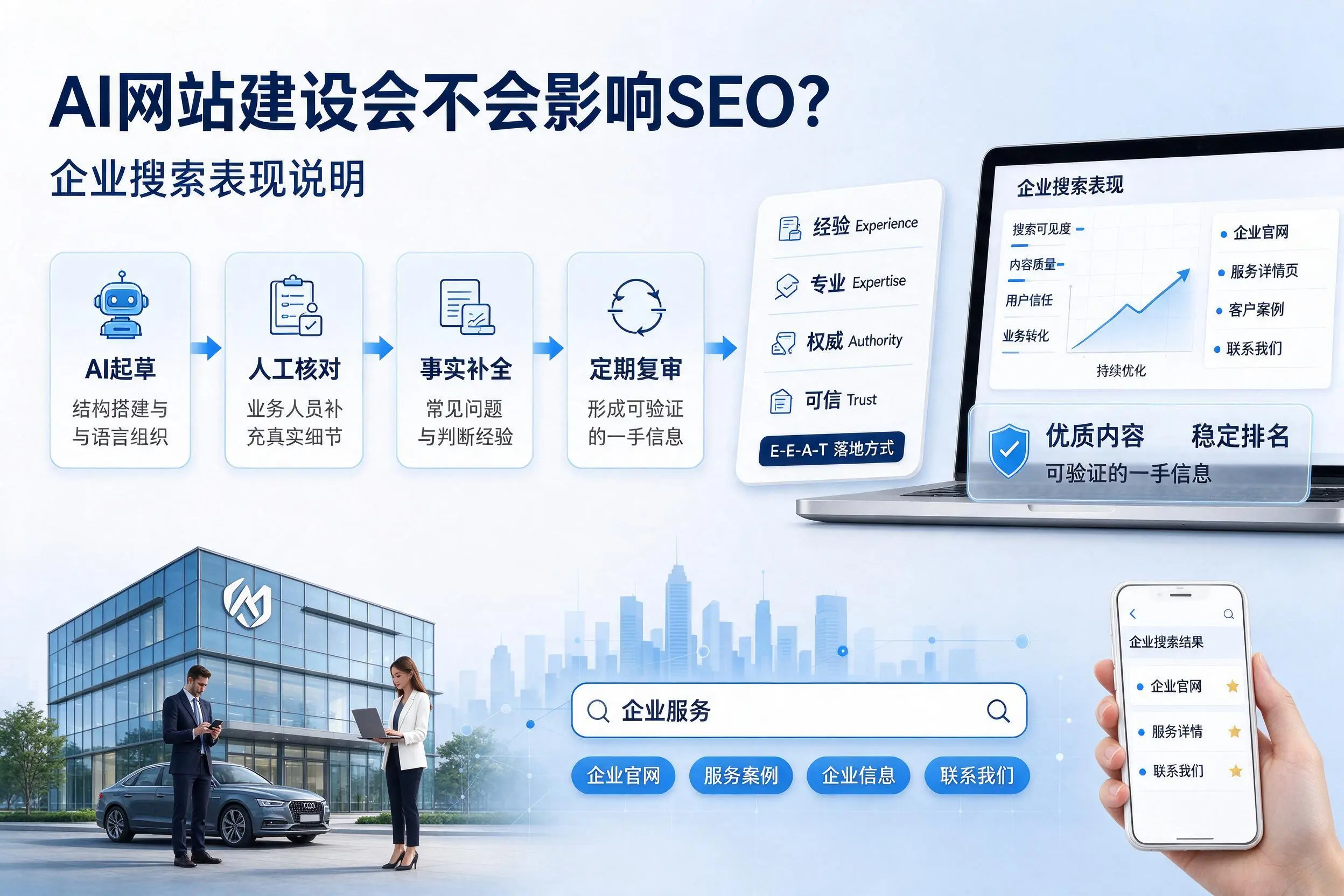 AI网站建设会不会影响SEO？惠州企业搜索表现说明