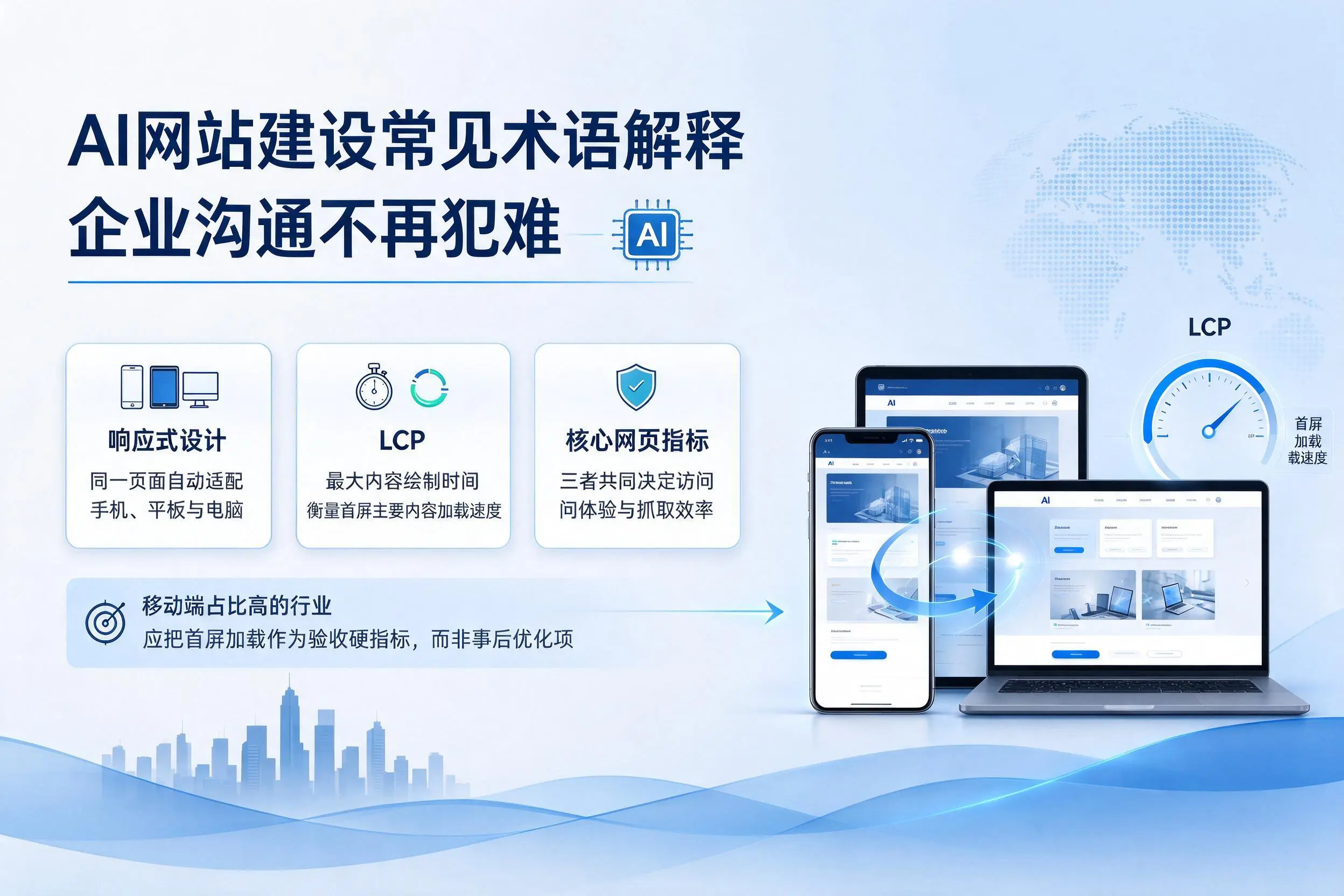 AI网站建设常见术语解释,惠州企业沟通不再犯难